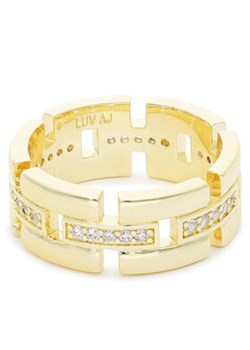 Luv AJ Pierścionek Rossi Cigar Ring FW22-R-RCR-G Złoty ze sklepu MODIVO w kategorii Pierścionki - zdjęcie 152693885