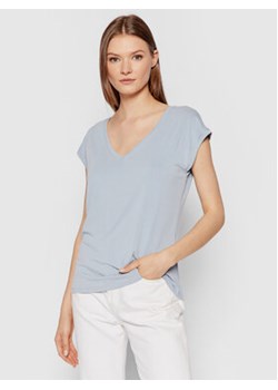Vero Moda T-Shirt Filli 10246928 Niebieski Regular Fit ze sklepu MODIVO w kategorii Bluzki damskie - zdjęcie 152694119