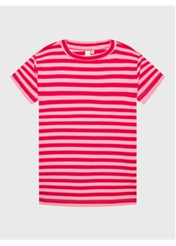 Pieces KIDS T-Shirt 17135934 Różowy Regular Fit ze sklepu MODIVO w kategorii Bluzki dziewczęce - zdjęcie 152694138