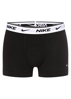 Nike Obcisłe bokserki pakowane po 3 szt. Mężczyźni Bawełna czarny jednolity ze sklepu vangraaf w kategorii Majtki męskie - zdjęcie 152696317
