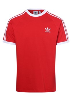 adidas Originals T-shirt męski Mężczyźni Bawełna czerwony jednolity ze sklepu vangraaf w kategorii T-shirty męskie - zdjęcie 152696569