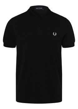 Fred Perry Męska koszulka polo Mężczyźni Bawełna granatowy jednolity ze sklepu vangraaf w kategorii T-shirty męskie - zdjęcie 152696747