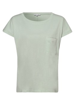 Marie Lund T-shirt damski Kobiety Bawełna miętowy jednolity ze sklepu vangraaf w kategorii Bluzki damskie - zdjęcie 152696887