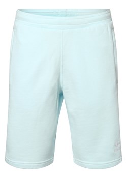 adidas Originals Spodenki dresowe  Mężczyźni Bawełna jasnoniebieski jednolity ze sklepu vangraaf w kategorii Spodenki męskie - zdjęcie 152696997
