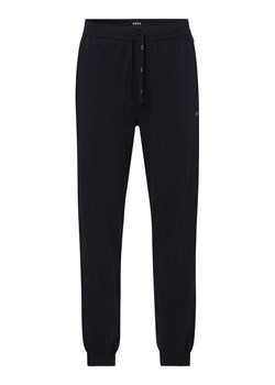 BOSS Męskie spodnie od piżamy Mężczyźni Bawełna granatowy jednolity ze sklepu vangraaf w kategorii Piżamy męskie - zdjęcie 152697506