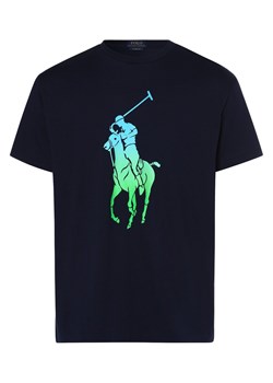 Polo Ralph Lauren T-shirt męski Mężczyźni Dżersej granatowy nadruk ze sklepu vangraaf w kategorii T-shirty męskie - zdjęcie 152698795
