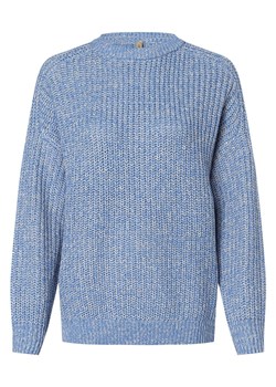 soyaconcept® Sweter damski Kobiety dzianina grubo tkana niebieski marmurkowy ze sklepu vangraaf w kategorii Swetry damskie - zdjęcie 152699268
