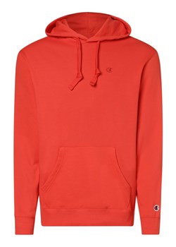 Champion Męska bluza z kapturem Mężczyźni Materiał dresowy czerwony jednolity ze sklepu vangraaf w kategorii Bluzy męskie - zdjęcie 152699526