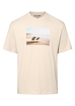 Jack & Jones T-shirt męski Mężczyźni Bawełna kitt nadruk ze sklepu vangraaf w kategorii T-shirty męskie - zdjęcie 152699757