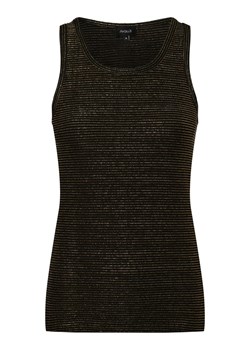 Aygill's Top damski Kobiety Sztuczne włókno czarny w paski ze sklepu vangraaf w kategorii Bluzki damskie - zdjęcie 152699838