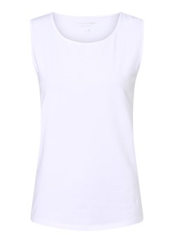 Franco Callegari Top damski Kobiety Bawełna biały jednolity ze sklepu vangraaf w kategorii Bluzki damskie - zdjęcie 152700838