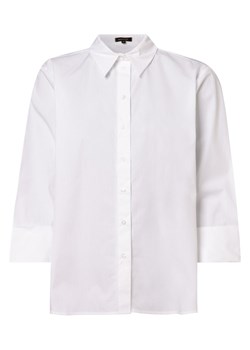 More & More Bluzka damska Kobiety Bawełna biały jednolity ze sklepu vangraaf w kategorii Koszule damskie - zdjęcie 152701246