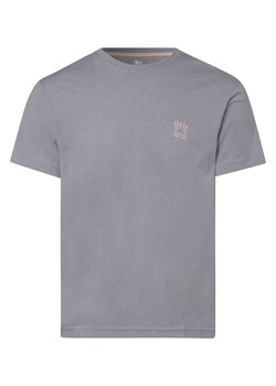 Nils Sundström T-shirt męski Mężczyźni Bawełna niebieski nadruk ze sklepu vangraaf w kategorii T-shirty męskie - zdjęcie 152701307