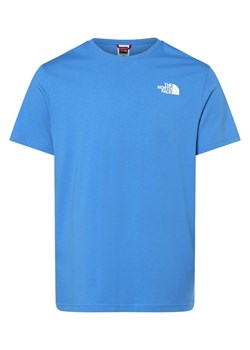 The North Face T-shirt męski Mężczyźni Bawełna niebieski nadruk ze sklepu vangraaf w kategorii T-shirty męskie - zdjęcie 152701408