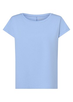 Marie Lund T-shirt damski Kobiety Bawełna jasnoniebieski jednolity ze sklepu vangraaf w kategorii Bluzki damskie - zdjęcie 152701428