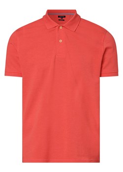 Andrew James Męska koszulka polo Mężczyźni Bawełna koralowy jednolity ze sklepu vangraaf w kategorii T-shirty męskie - zdjęcie 152701516