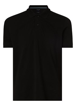 Andrew James Męska koszulka polo Mężczyźni Bawełna czarny jednolity ze sklepu vangraaf w kategorii T-shirty męskie - zdjęcie 152701517