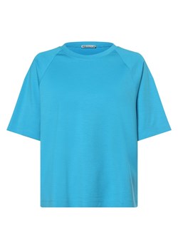 Drykorn T-shirt damski Kobiety turkusowy jednolity ze sklepu vangraaf w kategorii Bluzki damskie - zdjęcie 152701557