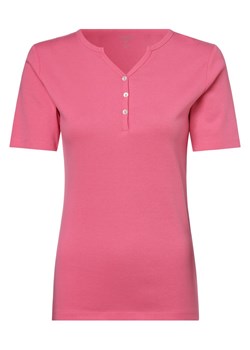 brookshire T-shirt damski Kobiety Bawełna wyrazisty róż jednolity ze sklepu vangraaf w kategorii Bluzki damskie - zdjęcie 152701735