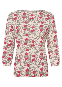 Apriori Damska koszulka z długim rękawem Kobiety Bawełna beżowy wzorzysty ze sklepu vangraaf w kategorii Bluzki damskie - zdjęcie 152701745
