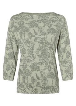 Apriori Damska koszulka z długim rękawem Kobiety Bawełna seledynowy wzorzysty ze sklepu vangraaf w kategorii Bluzki damskie - zdjęcie 152701746