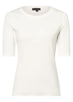 Franco Callegari T-shirt damski Kobiety Bawełna écru jednolity ze sklepu vangraaf w kategorii Bluzki damskie - zdjęcie 152701776