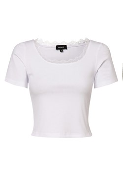 Aygill's T-shirt damski Kobiety Sztuczne włókno biały jednolity ze sklepu vangraaf w kategorii Bluzki damskie - zdjęcie 152701878