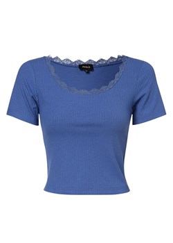 Aygill's T-shirt damski Kobiety Sztuczne włókno niebieski jednolity ze sklepu vangraaf w kategorii Bluzki damskie - zdjęcie 152701879