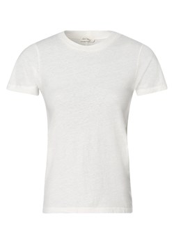 american vintage T-shirt damski Kobiety Bawełna écru jednolity ze sklepu vangraaf w kategorii Bluzki damskie - zdjęcie 152701966
