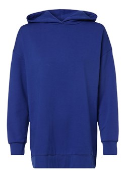 Fynch-Hatton Damska bluza z kapturem Kobiety Bawełna niebieski jednolity ze sklepu vangraaf w kategorii Bluzy damskie - zdjęcie 152701979