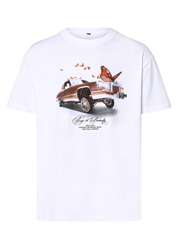 Mister Tee T-shirt męski Mężczyźni Bawełna biały nadruk ze sklepu vangraaf w kategorii T-shirty męskie - zdjęcie 152702026