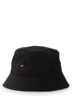 Tommy Hilfiger Męski bucket hat Mężczyźni Bawełna czarny jednolity ze sklepu vangraaf w kategorii Kapelusze męskie - zdjęcie 152702129