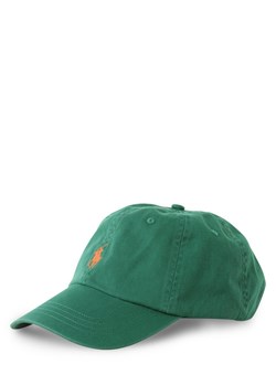 Polo Ralph Lauren Męska czapka z daszkiem Mężczyźni Bawełna zielony jednolity ze sklepu vangraaf w kategorii Czapki z daszkiem męskie - zdjęcie 152702139