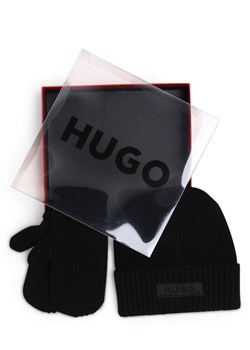 HUGO Czapka i rękawiczki Kobiety czarny jednolity ze sklepu vangraaf w kategorii Rękawiczki damskie - zdjęcie 152702808