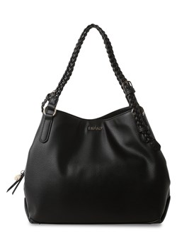 Liu Jo Collection Damska torba na ramię Kobiety Sztuczna skóra czarny jednolity ze sklepu vangraaf w kategorii Torby Shopper bag - zdjęcie 152703029