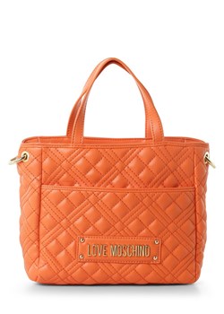 Love Moschino Torebka damska z etui Kobiety Sztuczna skóra pomarańczowy jednolity ze sklepu vangraaf w kategorii Torby Shopper bag - zdjęcie 152703108