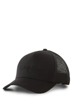 Calvin Klein Męska czapka z daszkiem Mężczyźni czarny jednolity ze sklepu vangraaf w kategorii Czapki z daszkiem męskie - zdjęcie 152703315