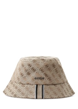 GUESS Damski bucket hat Kobiety Sztuczne włókno wielbłądzi wzorzysty ze sklepu vangraaf w kategorii Kapelusze damskie - zdjęcie 152703559