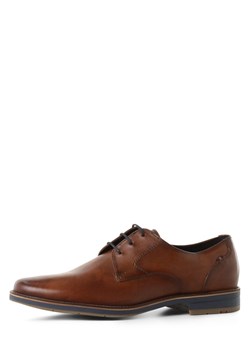 Lloyd Męskie buty sznurowane ze skóry Mężczyźni skóra koniakowy jednolity ze sklepu vangraaf w kategorii Buty eleganckie męskie - zdjęcie 152703728