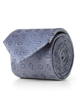 Andrew James New York Krawat jedwabny męski Mężczyźni Jedwab niebieski wzorzysty ze sklepu vangraaf w kategorii Krawaty - zdjęcie 152703856