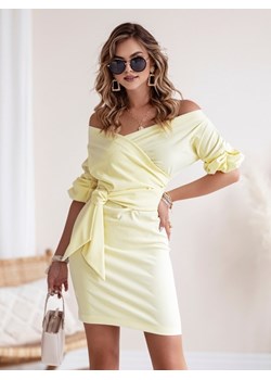 Sukienka Loara Żółta ze sklepu Lisa Mayo w kategorii Sukienki - zdjęcie 152707777