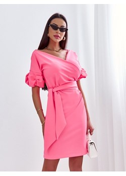 Sukienka Loara Różowa ze sklepu Lisa Mayo w kategorii Sukienki - zdjęcie 152707816