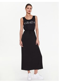 Liu Jo Beachwear Sukienka letnia VA3026 J5360 Czarny Regular Fit ze sklepu MODIVO w kategorii Sukienki - zdjęcie 152882718