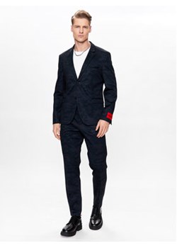 Hugo Garnitur 50483135 Niebieski Extra Slim Fit ze sklepu MODIVO w kategorii Garnitury męskie - zdjęcie 152886708