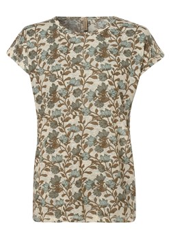 soyaconcept® T-shirt damski Kobiety beżowy wzorzysty ze sklepu vangraaf w kategorii Bluzki damskie - zdjęcie 152906875