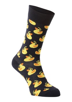 Happy Socks skarpety z drobnej dzianiny Kobiety,Mężczyźni drobna dzianina granatowy wzorzysty ze sklepu vangraaf w kategorii Skarpetki damskie - zdjęcie 152907576