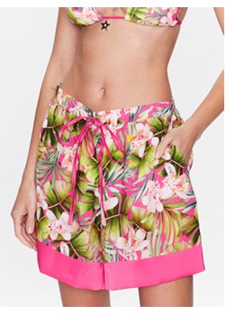 Liu Jo Beachwear Szorty materiałowe VA3008 T3347 Zielony Regular Fit ze sklepu MODIVO w kategorii Szorty - zdjęcie 152912427