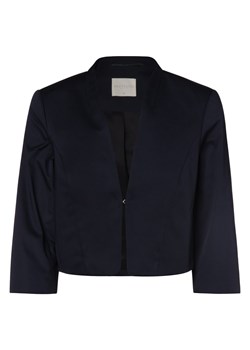 Betty & Co Blezer damski Kobiety Bawełna granatowy jednolity ze sklepu vangraaf w kategorii Marynarki damskie - zdjęcie 152913216