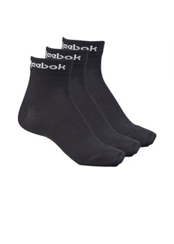Skarpetki Reebok Active Core Ankle 3-Pack GH8166 - czarne ze sklepu streetstyle24.pl w kategorii Skarpetki męskie - zdjęcie 152916578