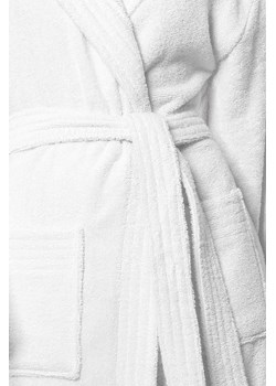 Szlafrok damski bawełniany frotte L&L 2102 biały ze sklepu piubiu_pl w kategorii Szlafroki damskie - zdjęcie 152918357